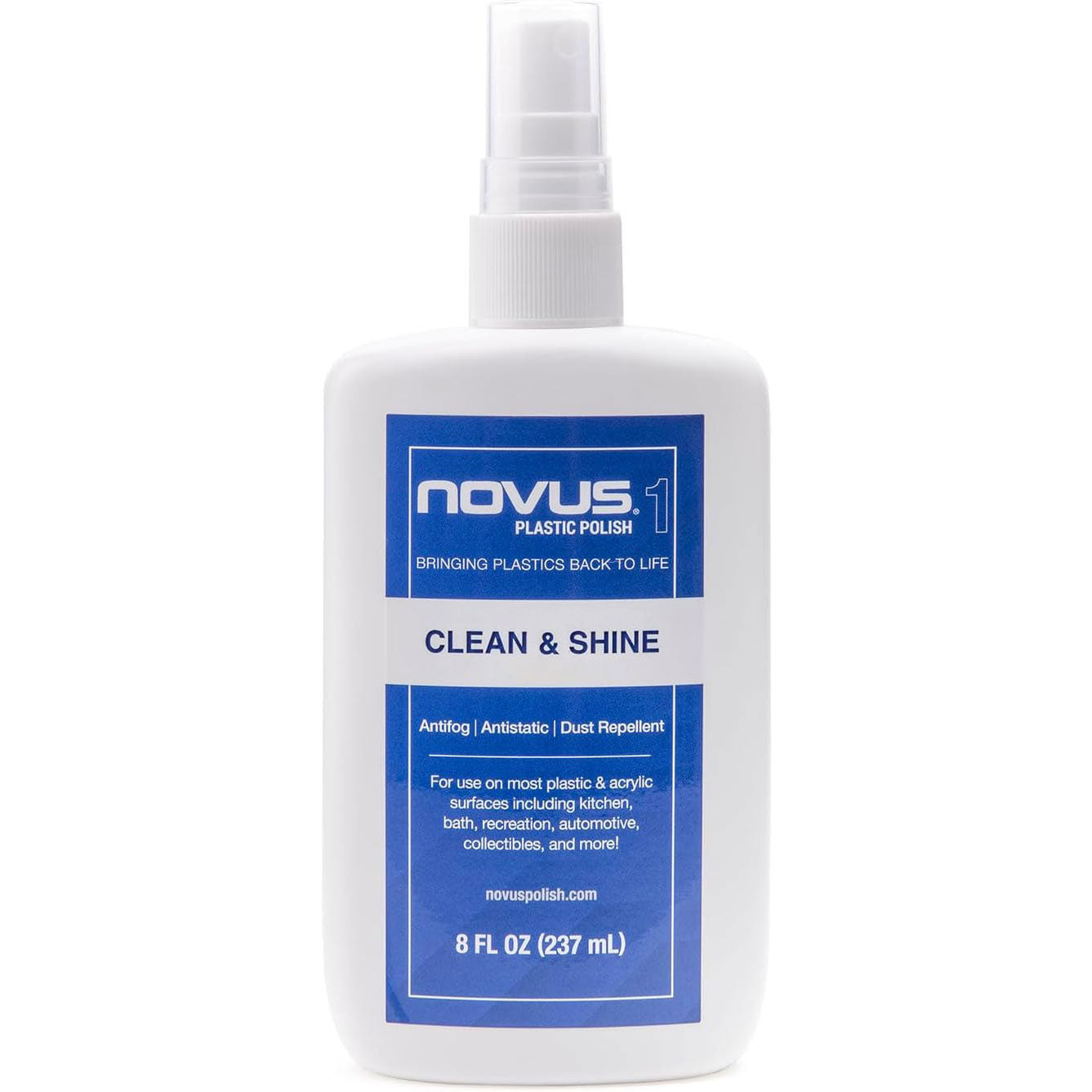 NOVUS Plastic Polish No. 1 – Clean & Shine – 237 ml