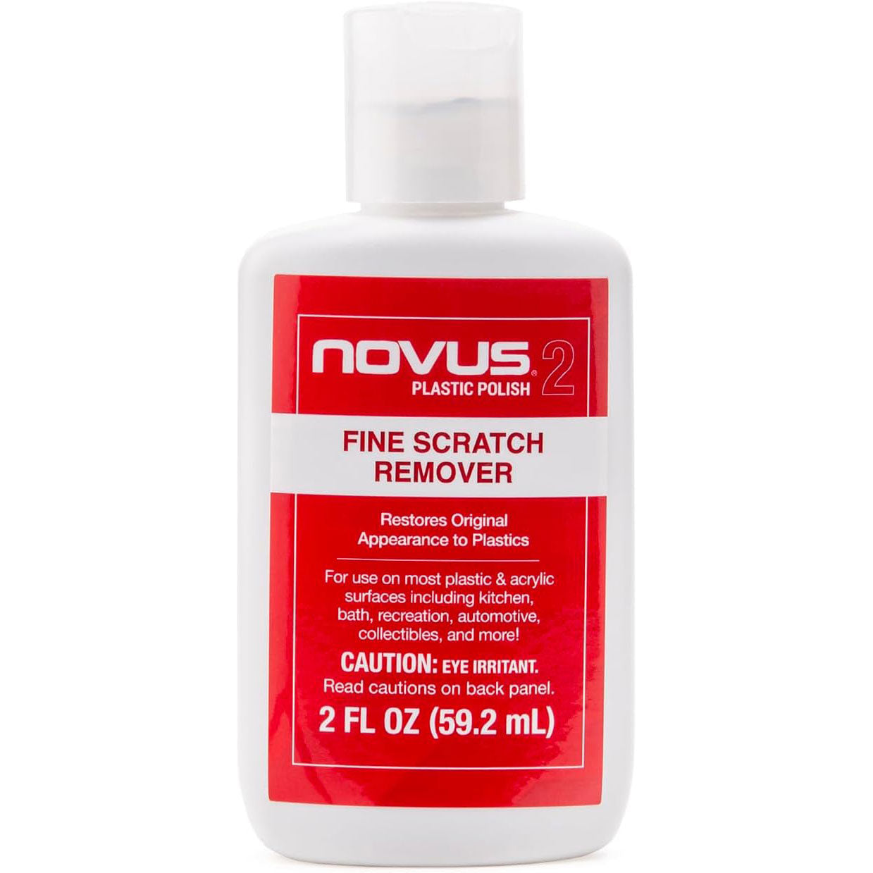 NOVUS Plastic Polish No. 2 – Fine Scratch Remover – 59.2 ml